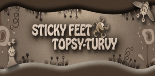 Sticky Feet Topsy-Turvy