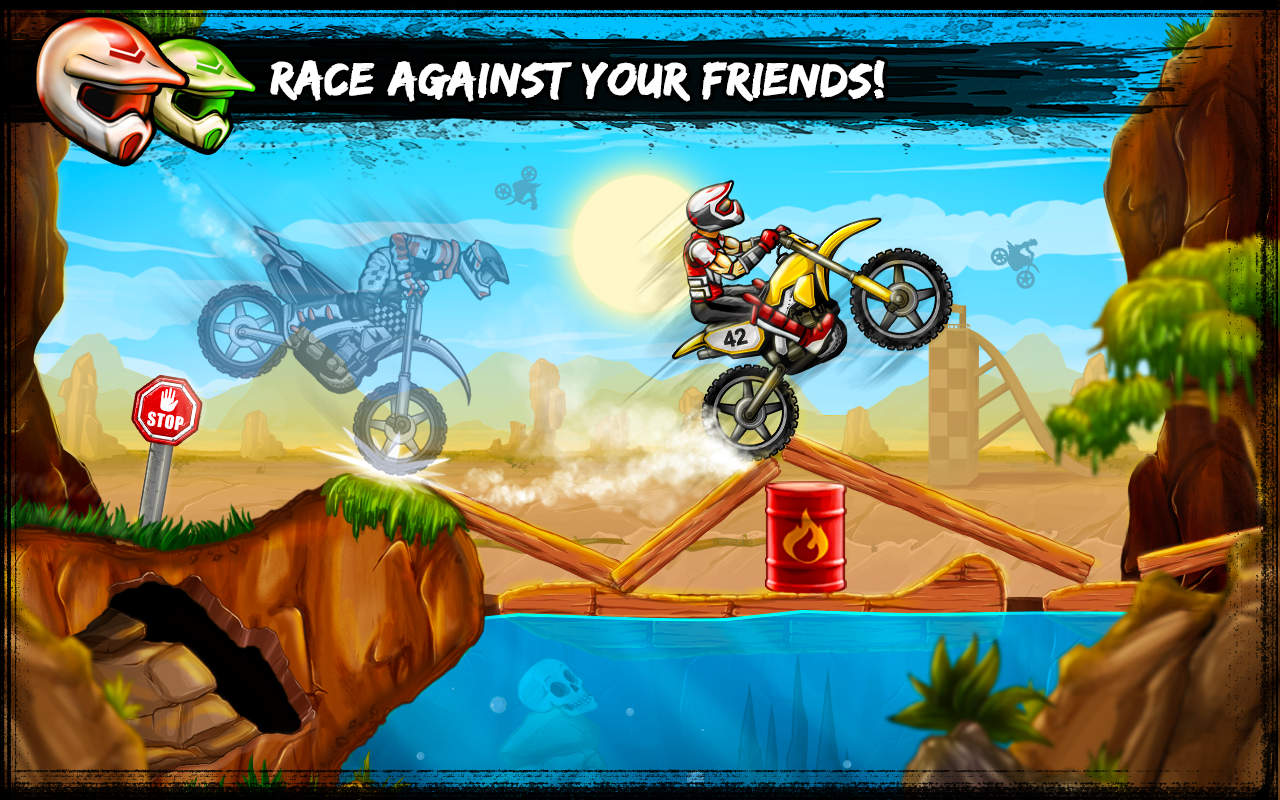 Bike race game