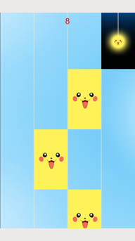Piano tiles-don't tap pikachu